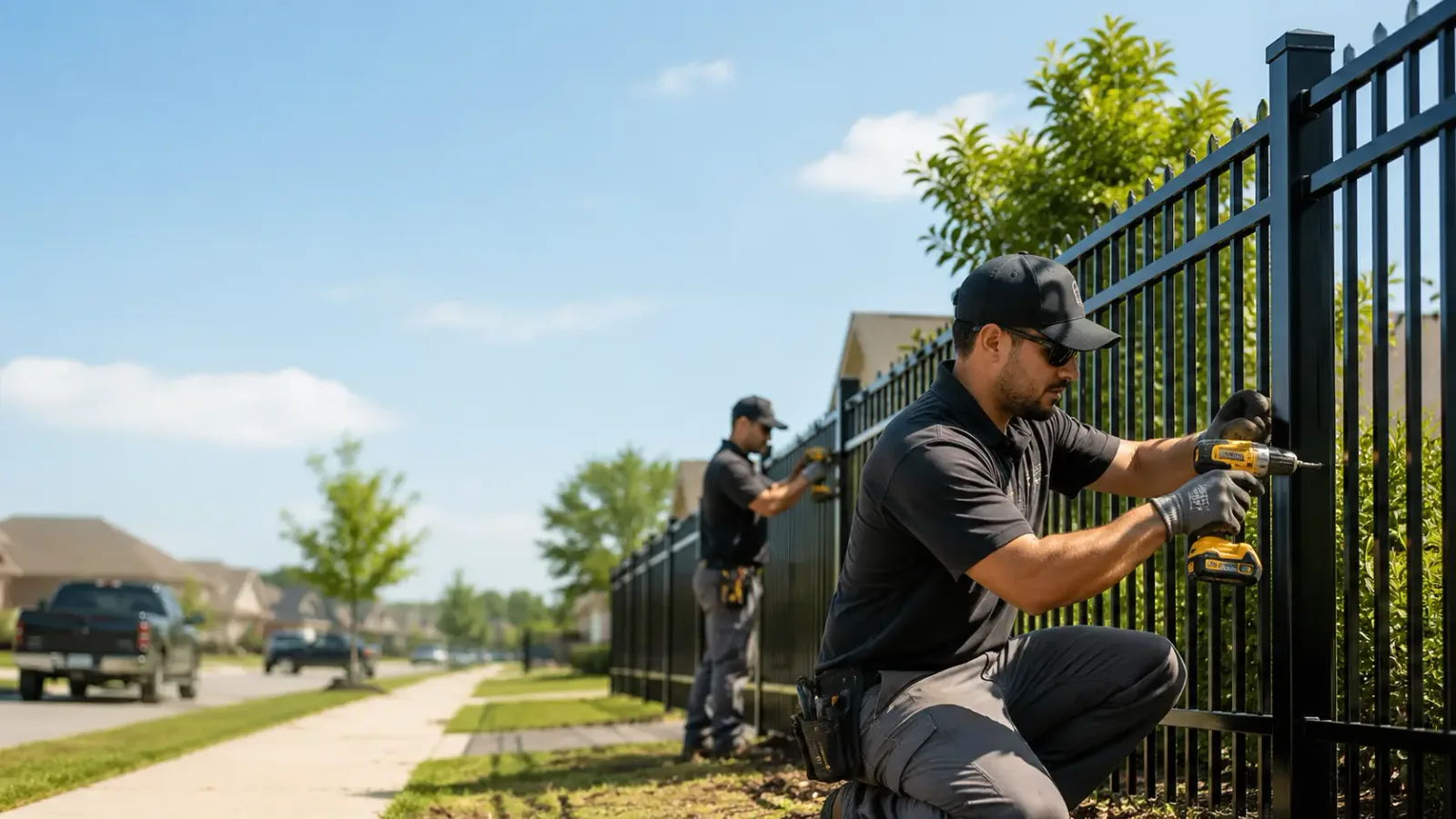 Metal Fence Installation in Gerry, NY